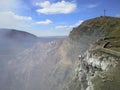 Crater of sacrifice ? Masaya Volcan crater, Masaya, Nicaragua Royalty Free Stock Photo