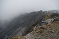 Crater of Tangkuban Perahu in Bandung, Indonesia Royalty Free Stock Photo