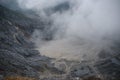 Crater of Tangkuban Perahu in Bandung, Indonesia Royalty Free Stock Photo