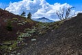 Crater Views of the Blizzard Mountains, Craters of the Moon National Monument Royalty Free Stock Photo