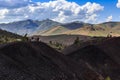 Crater Views of the Blizzard Mountains, Craters of the Moon National Monument Royalty Free Stock Photo