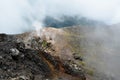 Crater of volcano Yzalco, El Salvador Royalty Free Stock Photo