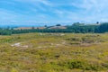 Craters of the moon - a geothermal landscape at New Zealand Royalty Free Stock Photo