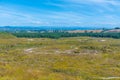 Craters of the moon - a geothermal landscape at New Zealand Royalty Free Stock Photo