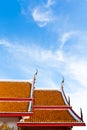 Craved top roof Royalty Free Stock Photo