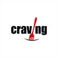 Craving Logo Designs with Text Art for Culinary