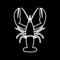 Craw fish it is icon .