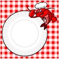 Crawfish Cookout Invite Royalty Free Stock Photo