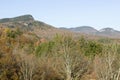 Crawford Notch State Park in White Mountains of New Hampshire, New England Royalty Free Stock Photo