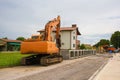 Crawler Excavator and Box Culverts