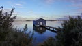 Crawley Edge Boatshed in Perth Royalty Free Stock Photo