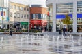 CRAWLEY, WEST SUSSEX/UK - NOVEMBER 21 : View of the main square