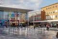 CRAWLEY, WEST SUSSEX/UK - NOVEMBER 21 : View of the main square