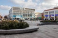 CRAWLEY, WEST SUSSEX/UK - NOVEMBER 21 : View of the main square