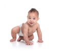 Crawling Happy Baby Infant Boy