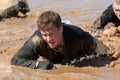 Crawling on a mud puddle Royalty Free Stock Photo