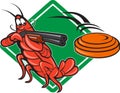 Crayfish Lobster Target Skeet Shooting Royalty Free Stock Photo