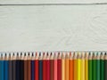 Crayon color pastel pencil marker drawing euipment