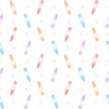 Crayon color seamless pattern background