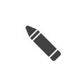 Crayon icon vector