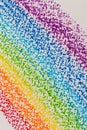 crayon rainbow background Royalty Free Stock Photo