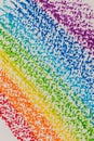 crayon rainbow background Royalty Free Stock Photo