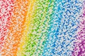 crayon rainbow background Royalty Free Stock Photo