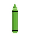 Crayon school supply isolated icon