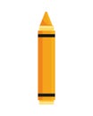 Crayon school supply isolated icon