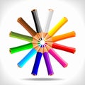 Crayons Royalty Free Stock Photo