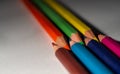 Crayons Colourful Variation Royalty Free Stock Photo