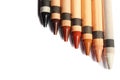 Crayons in different skin tones