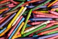 Crayons Full Frame Background Royalty Free Stock Photo