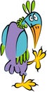 Crazy Bird Royalty Free Stock Photo