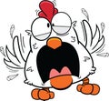 Crazy Cartoon Chicken