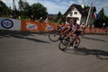 Crazy cyclist Tour De Pologne in PrzemyÃâºl