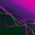 Crazy futuristic square flame wave background with nice curved s