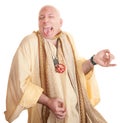 Crazy Guru Royalty Free Stock Photo