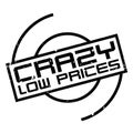 Crazy Low Prices rubber stamp