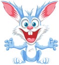 Crazy Rabbit Cartoon Freaks Out