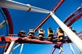 Crazy roller coaster Royalty Free Stock Photo