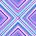 Crazy squares - bright geometric pattern with bold neon colors
