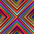 Crazy squares - bright geometric pattern with bold neon colors