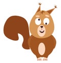 Crazy squirrel, icon