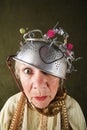 Crazy Woman Royalty Free Stock Photo