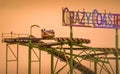 The Crazycoaster on South Pier, Blackpool, Lancashire, UK