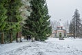 The Creaky Arbor in Tsarskoye Selo Royalty Free Stock Photo