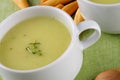 Cream Asparagus Soup Royalty Free Stock Photo