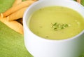 Cream Asparagus Soup Royalty Free Stock Photo