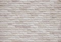 Cream and beige brick wall texture background. Brickwork and stonework flooring interior rock old pattern clean concrete grid